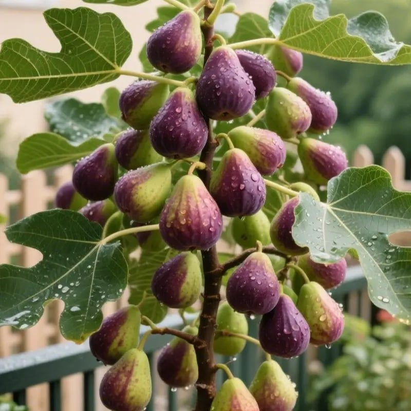🏆Over 65.000 SOLD!🌿Mission Fig Tree Seeds – Easy to grow on your porch and balcony at home