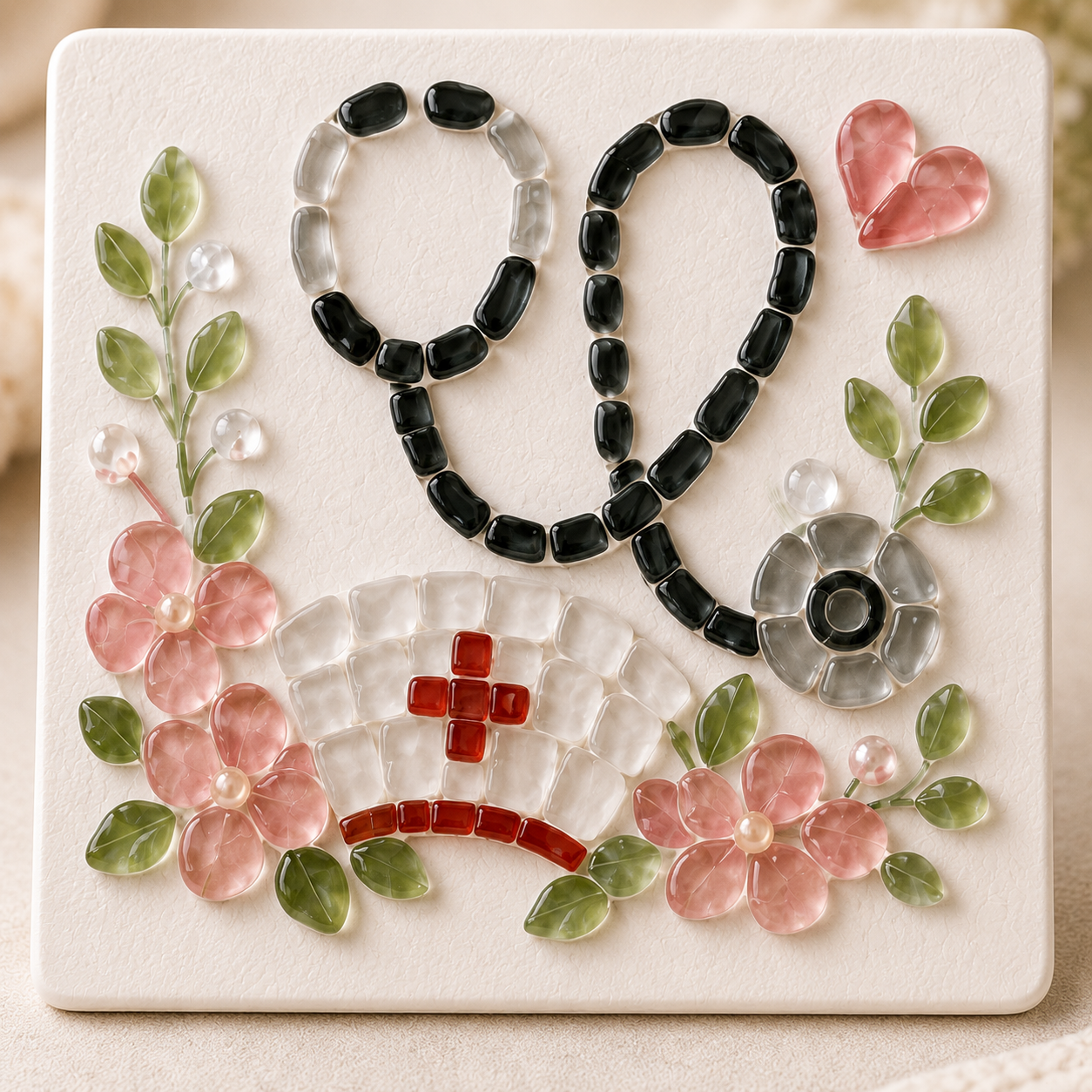 ๐ฉโโ๏ธ Retired Nurse Sea Glass Art Kit