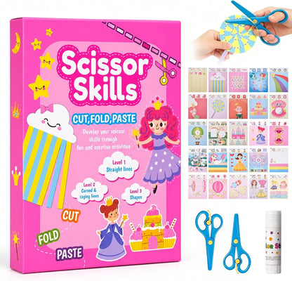 Scissor Skills Activity Book Set for Children – image 2