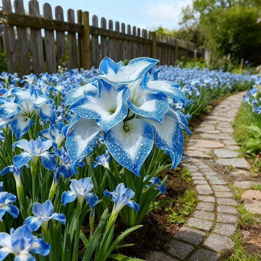 ❄️ Rare new variety Ice Blue Calla Lily bulbs 💙 - Easy to grow. cold and heat resistant