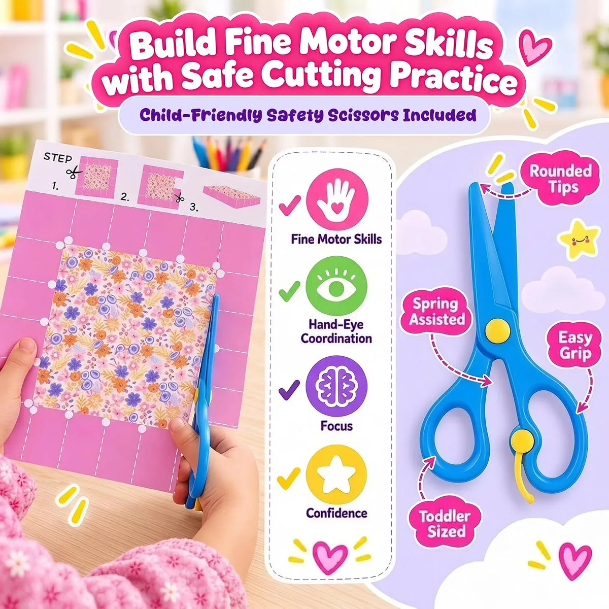 Scissor Skills Activity Book Set for Children – image 5