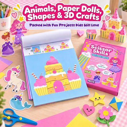 Scissor Skills Activity Book Set for Children – image 6
