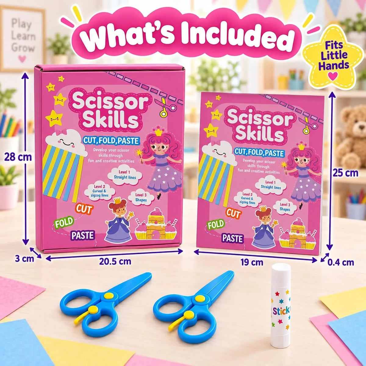 Scissor Skills Activity Book Set for Children – image 8