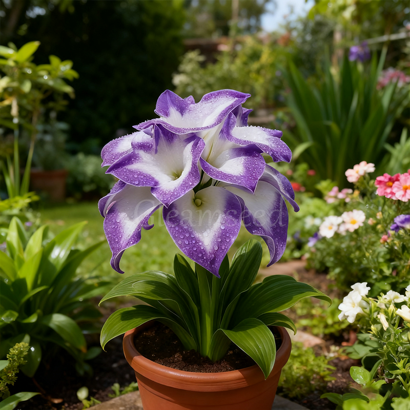 ❄️ Rare new variety Ice Blue Calla Lily bulbs 💙 - Easy to grow. cold and heat resistant