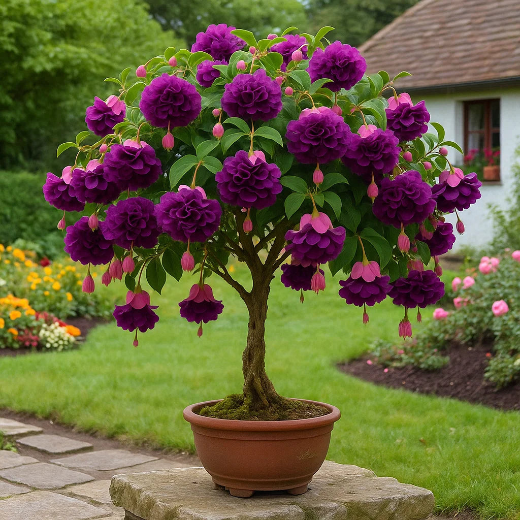 🌸 Double Fuchsia – Beautiful Shade-Loving Flowering Plants