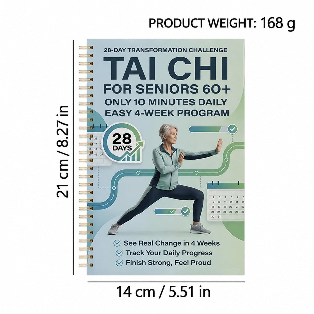 Tai Chi Walking for Seniors 28-Day Spiral Plan