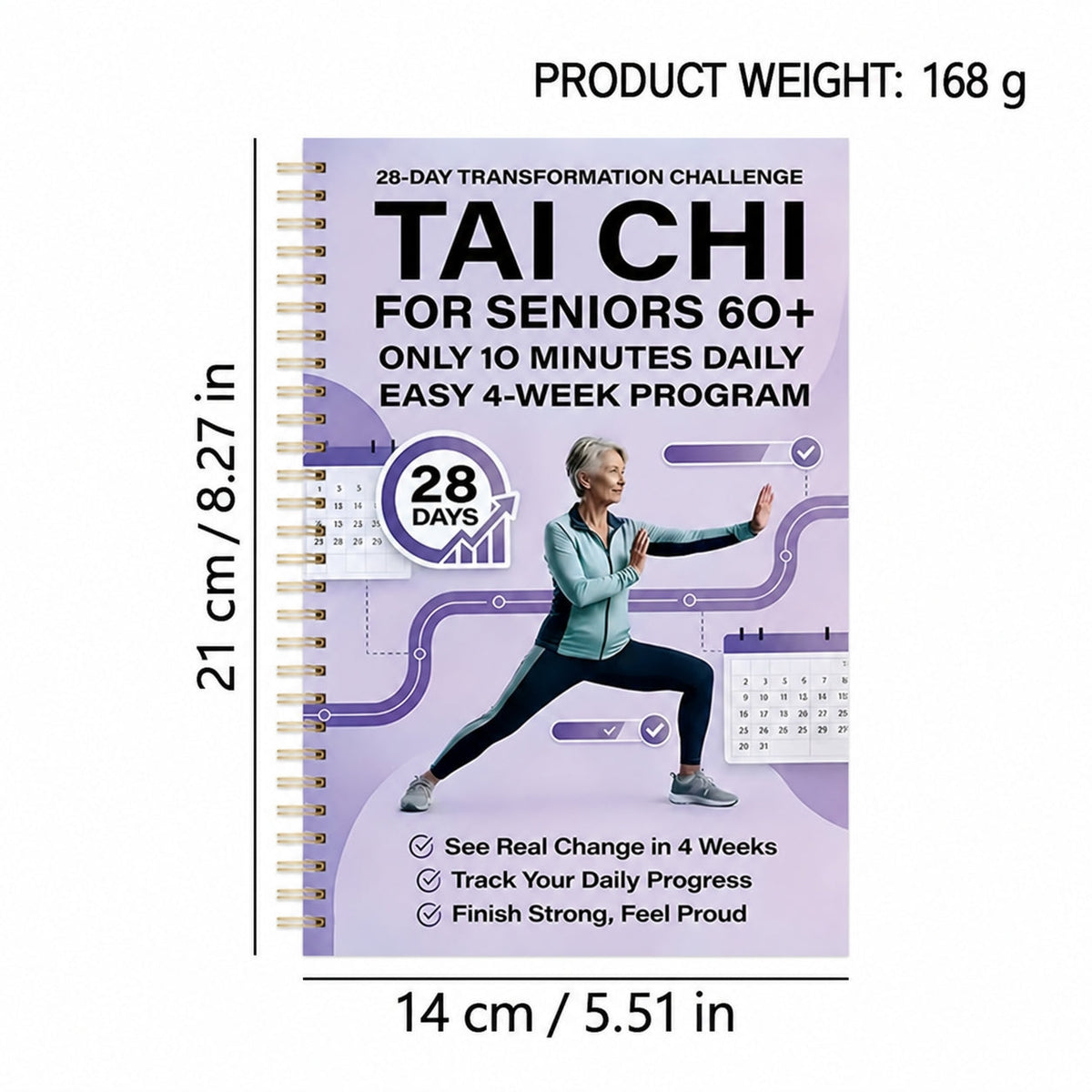 Tai Chi Walking for Seniors 28-Day Spiral Plan