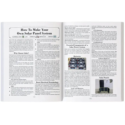 No Grid Survival Projects Illustrated DIY Reference Book