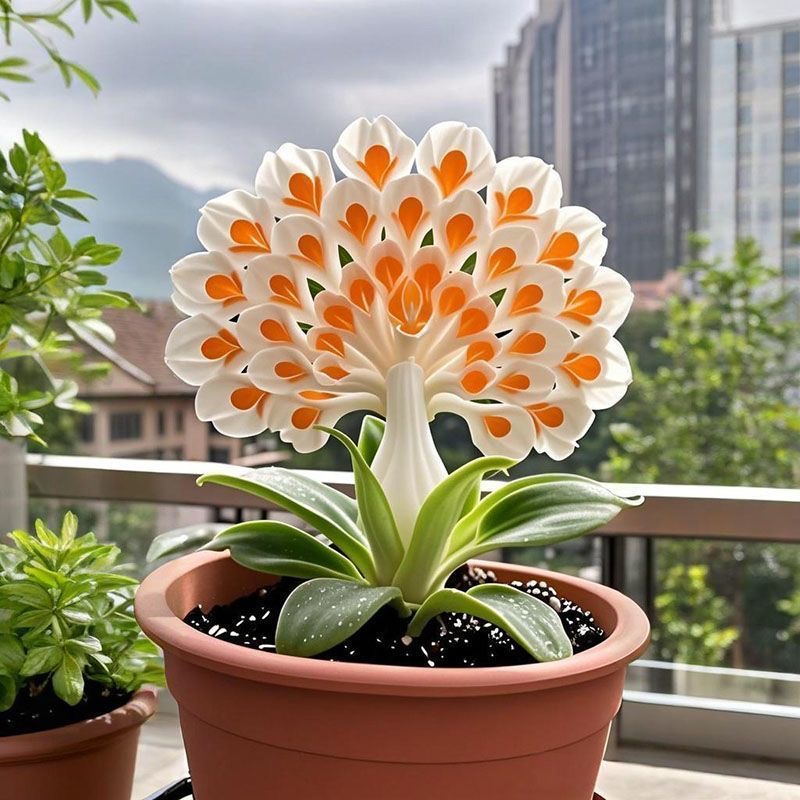 💠 The Queen of Fragrant Blooms — Peacock Orchid Bulbs for Pure Garden Luxury