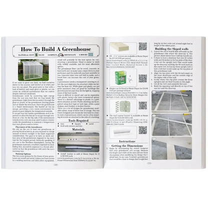 No Grid Survival Projects Illustrated DIY Reference Book