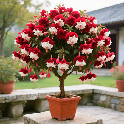 🌸 Double Fuchsia – Beautiful Shade-Loving Flowering Plants