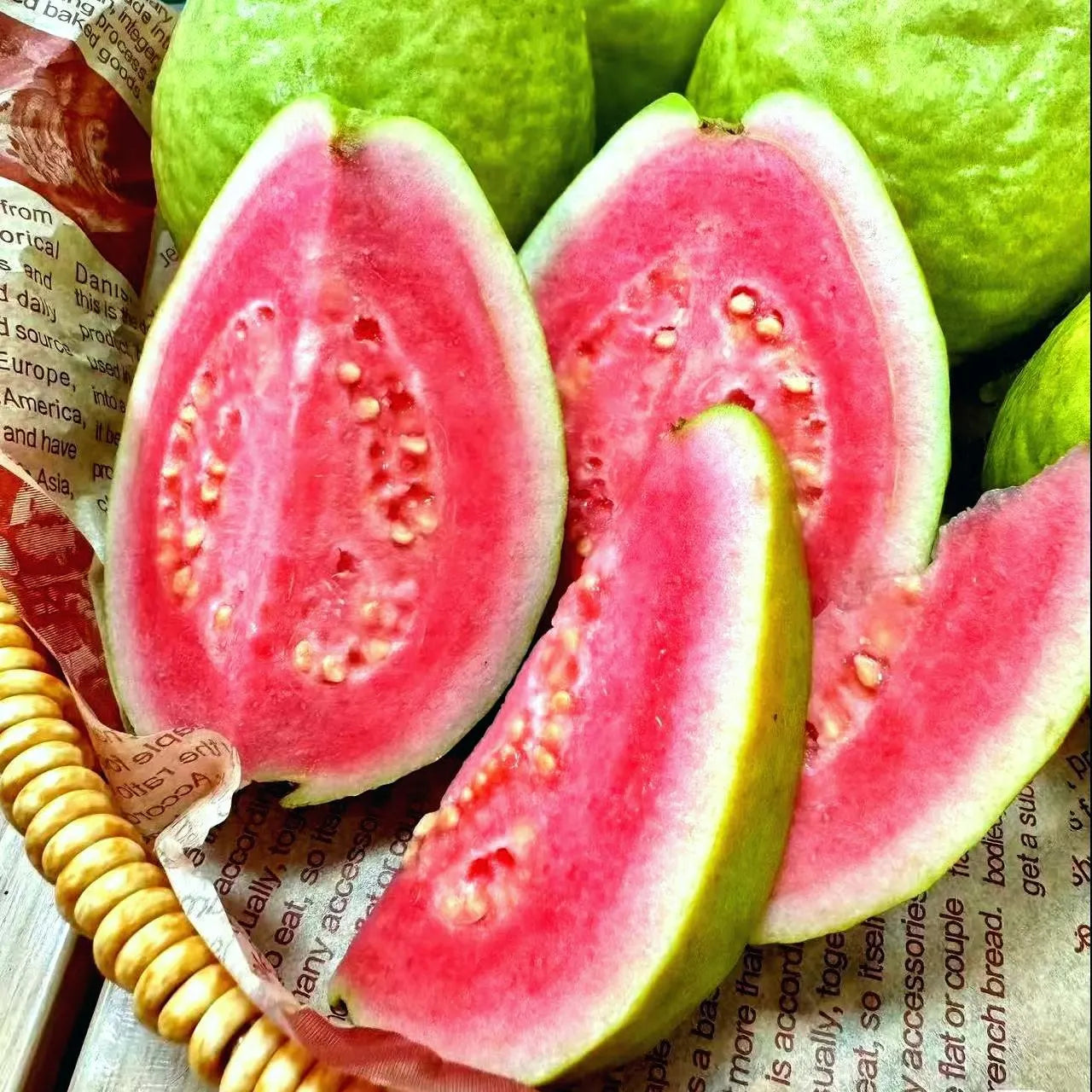 🔥 New Harvest Organic Pink Guava Seeds | Grow Your Own Tropical Fruit Tree At Home