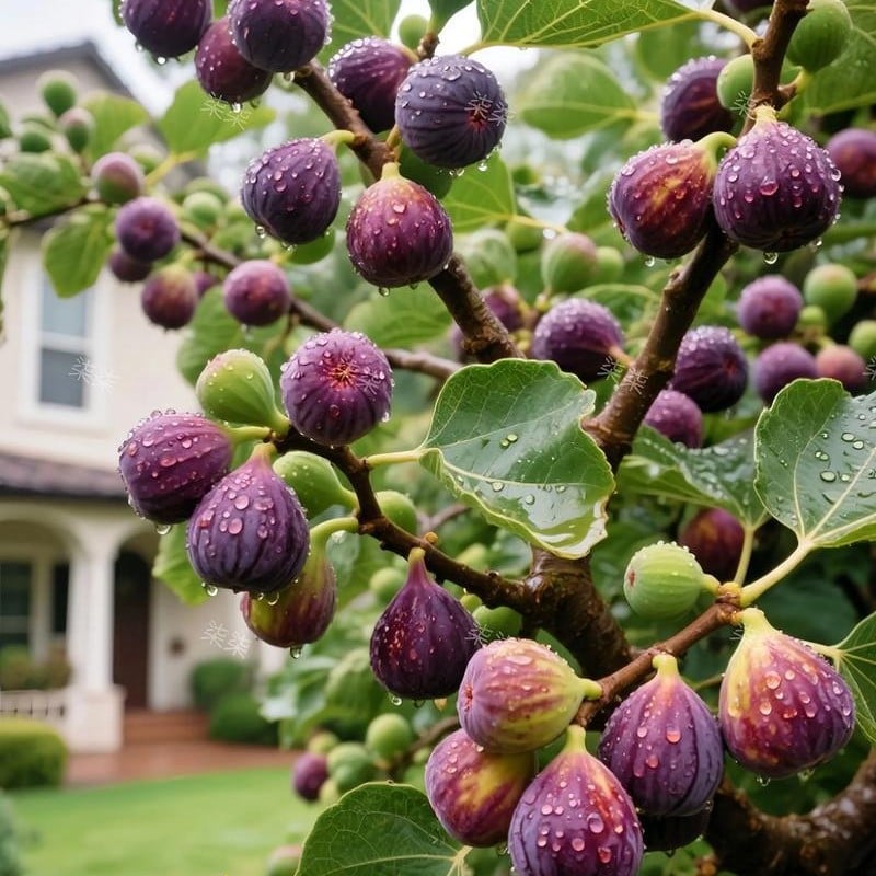 🏆Over 65.000 SOLD!🌿Mission Fig Tree Seeds – Easy to grow on your porch and balcony at home