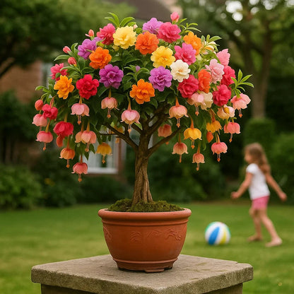 🌸 Double Fuchsia – Beautiful Shade-Loving Flowering Plants