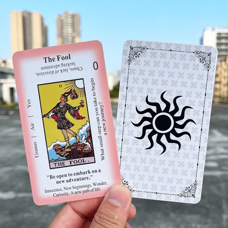 Classic Tarot Learning Card Deck for Beginners