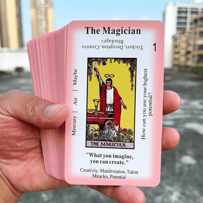Classic Tarot Learning Card Deck for Beginners