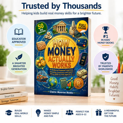 How Money Actually Works: Illustrated Money Learning Book for Kids, A5