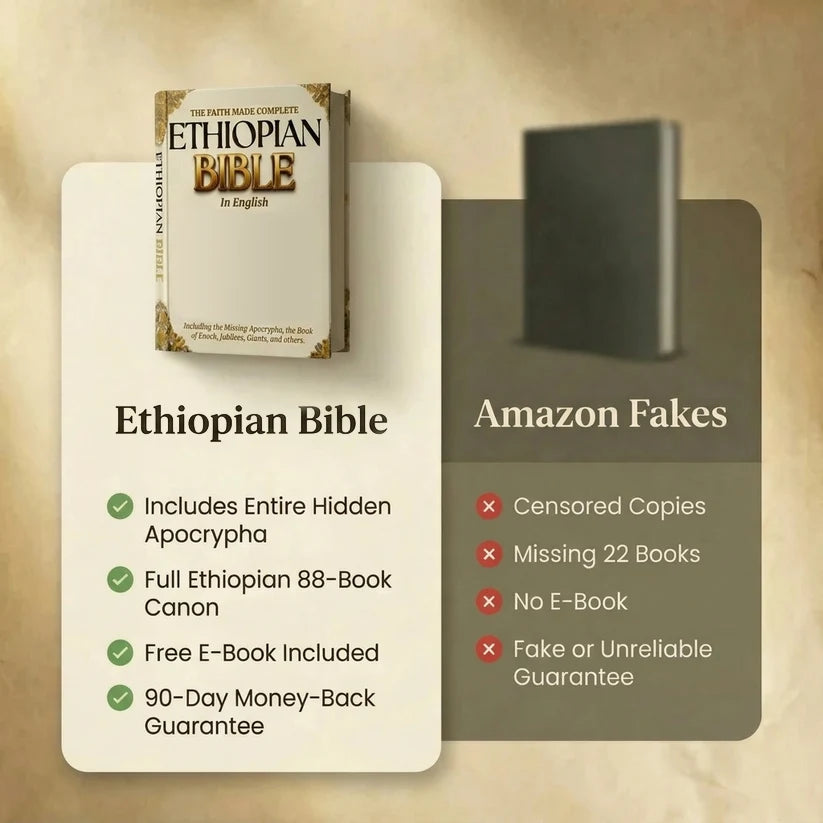 Printed Ethiopian Bible Reference Book
