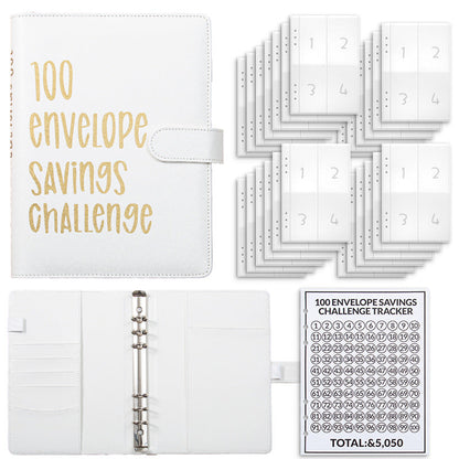 100-Envelope Savings Challenge Binder