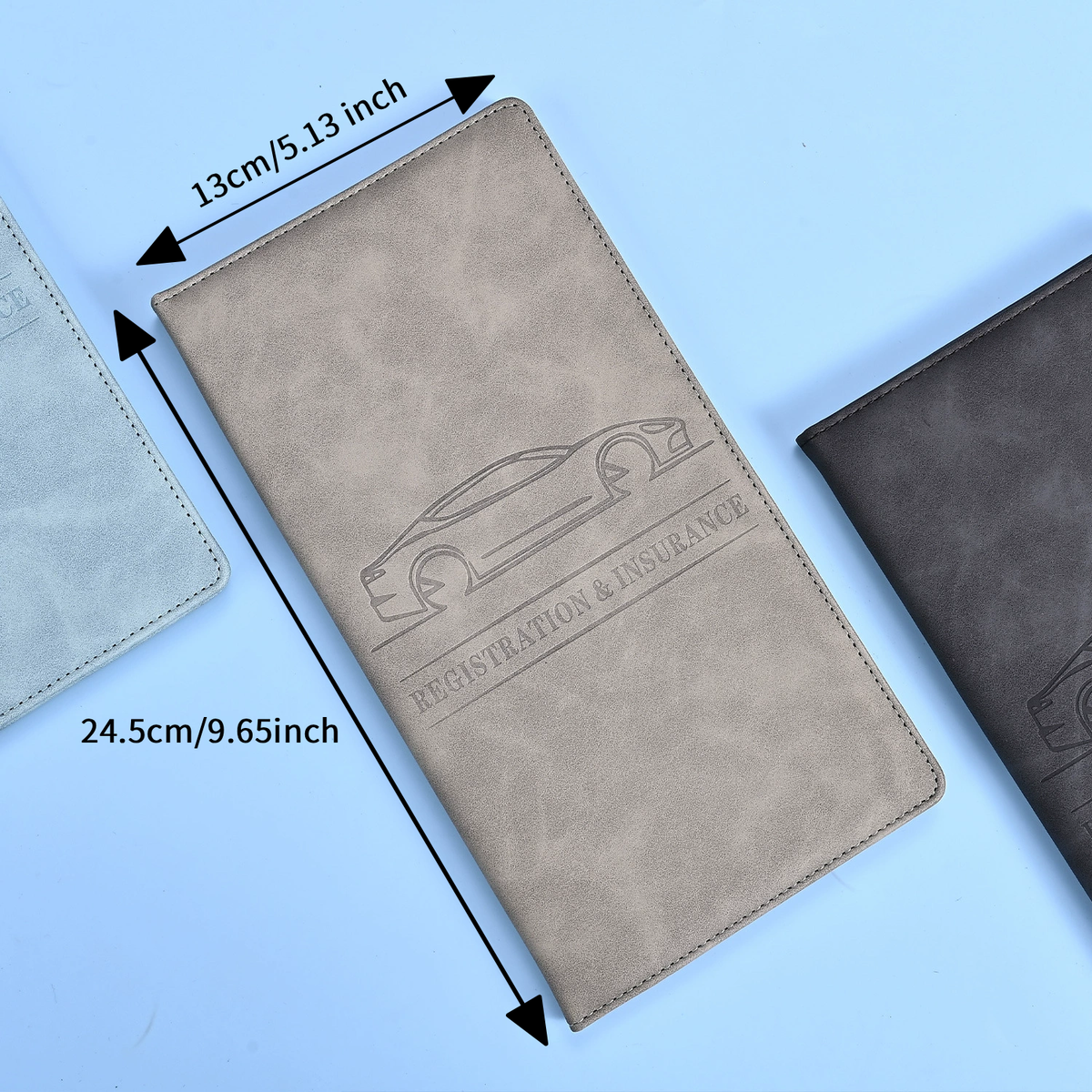 Vehicle Document Wallet for License and Registration Storage