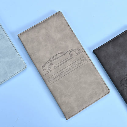 Vehicle Document Wallet for License and Registration Storage