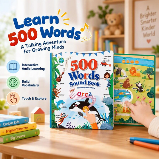 English Interactive Sound Book for Early Word Learning