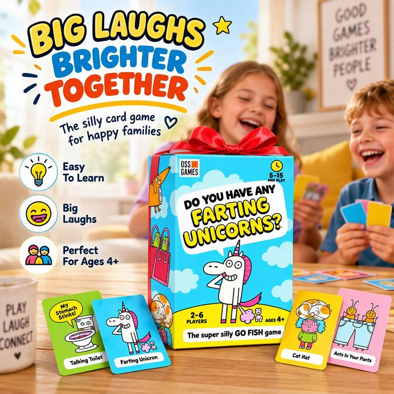 Silly Go Fish Card Game for Family Game Night