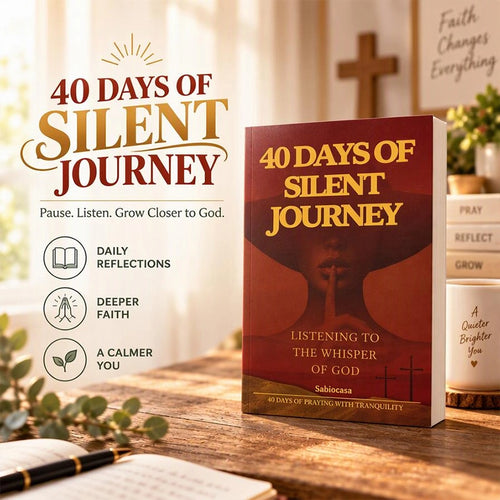40 Days of Silent Journey Printed Reflection Book