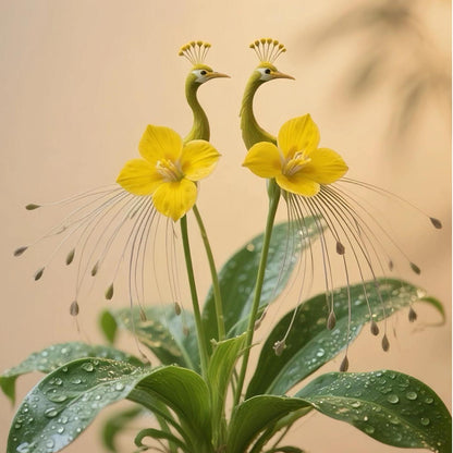 💎 Peacock Bloom Orchid