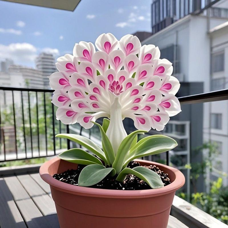 💠 The Queen of Fragrant Blooms — Peacock Orchid Bulbs for Pure Garden Luxury