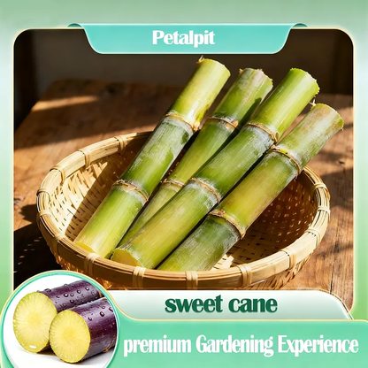 🌱 High-Yield Sugarcane Seeds - Easy to Survive & Grow. Perfect for Home Fruit Planting