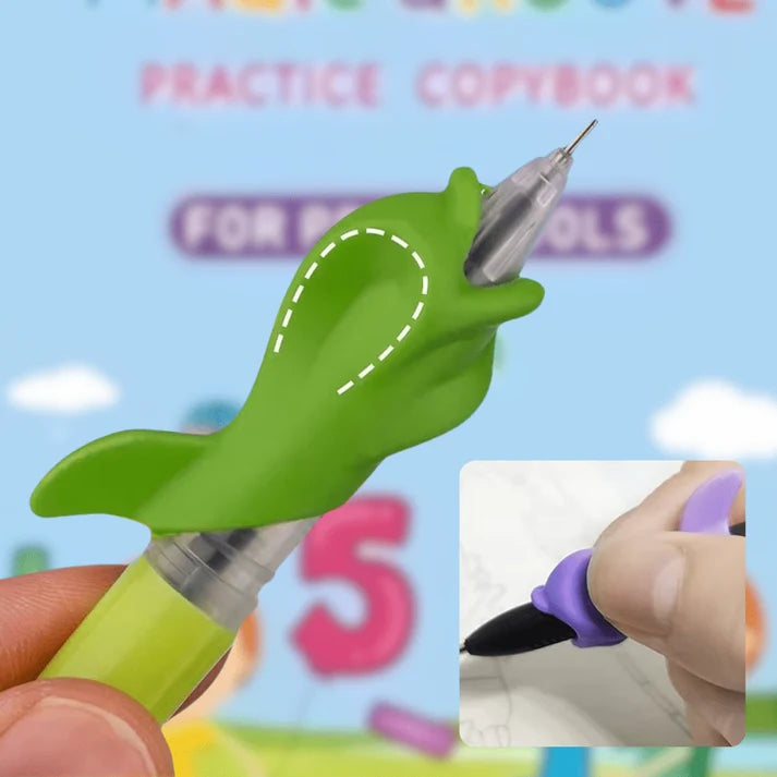 Reusable Grooved Handwriting Practice Books for Letters and Numbers