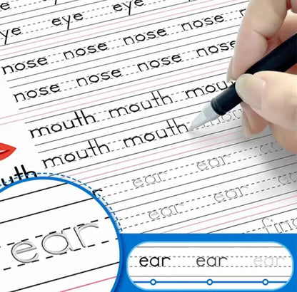 Magic Grooved Writing Practice