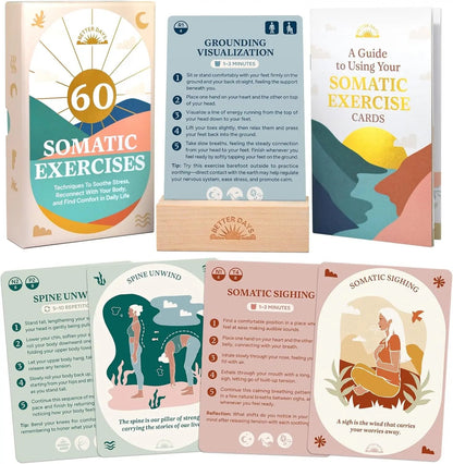 60 Somatic Practice Exercise Cards – image 2