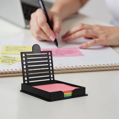 Sticky Note Holder with Reusable Planning Stencils, Holder Only — view 5