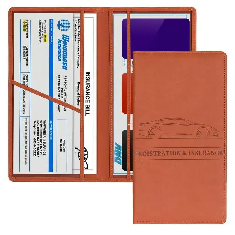 Vehicle Document Wallet for License and Registration Storage — view 7