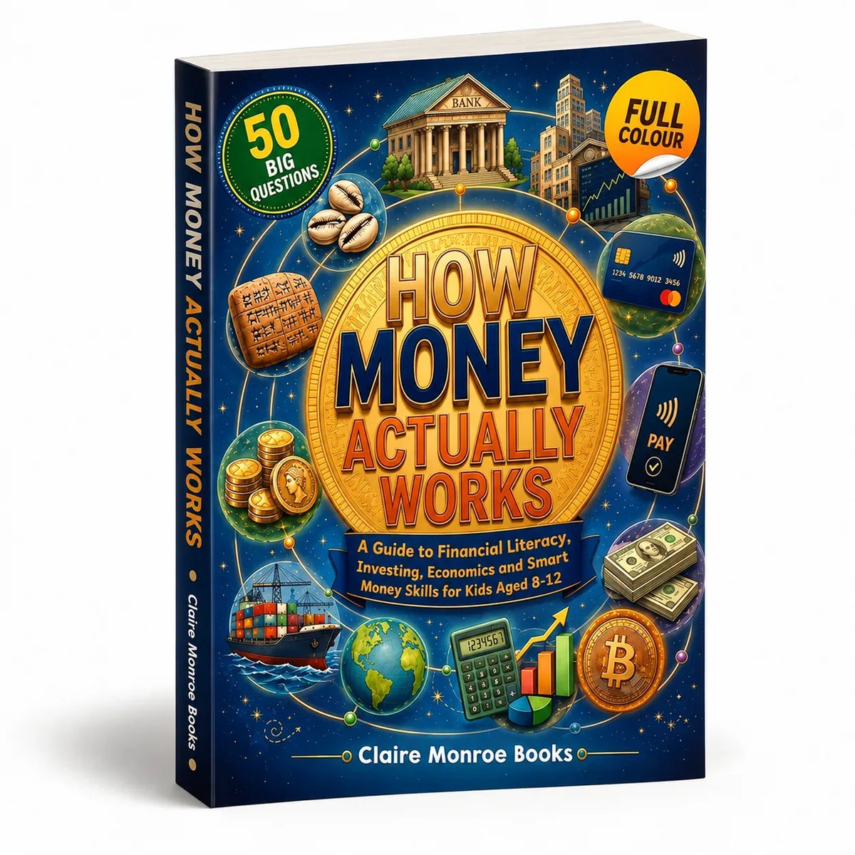 How Money Actually Works: Illustrated Money Learning Book for Kids, A5 — view 1