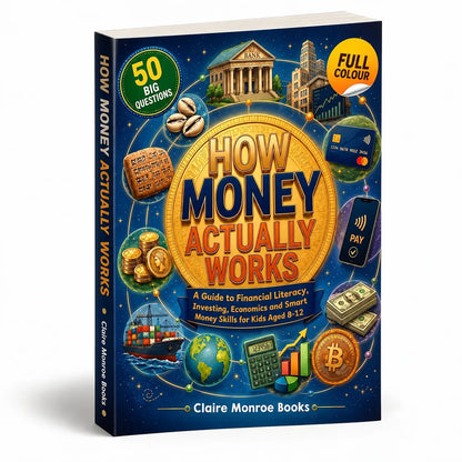 How Money Actually Works: Illustrated Money Learning Book for Kids, A5 — view 1