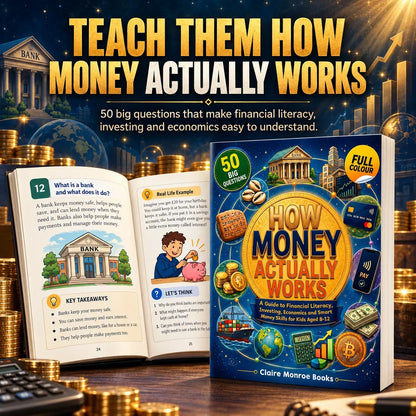 How Money Actually Works: Illustrated Money Learning Book for Kids, A5 — view 2